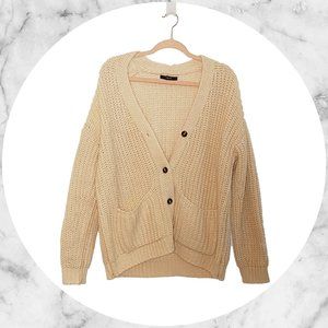 Forever 21 Blush Pink Button Cardigan Size M